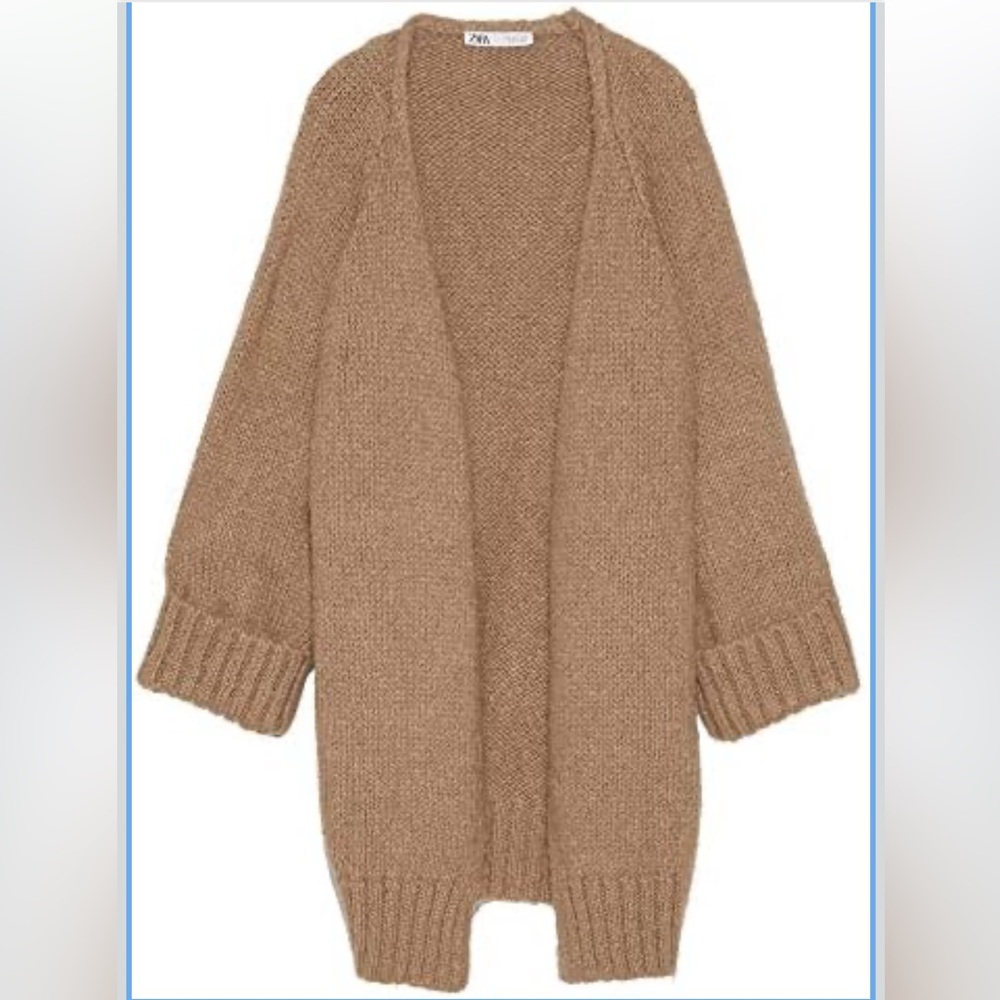 Zara Oversized Knit Cardigan